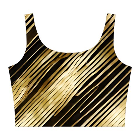 Gold Rush Midi Sleeveless Dress from ArtsNow.com Top Front