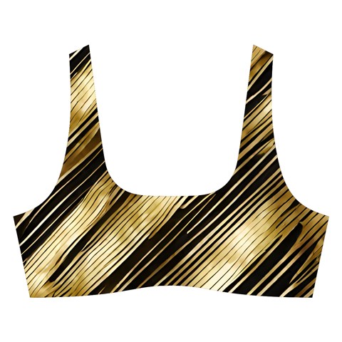 Gold Rush Cross Back Hipster Bikini Set from ArtsNow.com Front