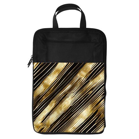 Gold Rush Foldable Shoe Storage Bag from ArtsNow.com Front