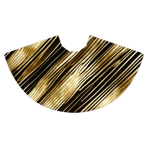 Gold Rush Women s Crop Top Pleated Skater Rave Skirt from ArtsNow.com Skirt Front