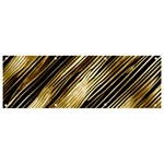 Gold Rush Banner and Sign 9  x 3 