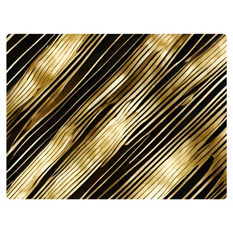 Gold Rush Premium Plush Fleece Blanket (Extra Small) from ArtsNow.com 40 x30  Blanket Front