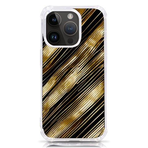 Gold Rush iPhone 14 Pro TPU UV Print Case from ArtsNow.com Front