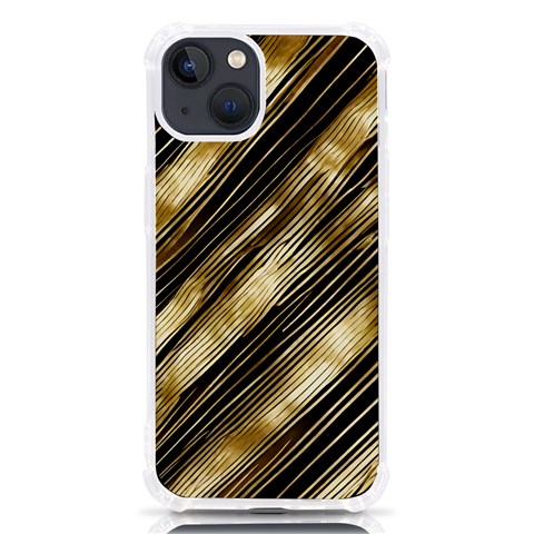 Gold Rush iPhone 13 TPU UV Print Case from ArtsNow.com Front