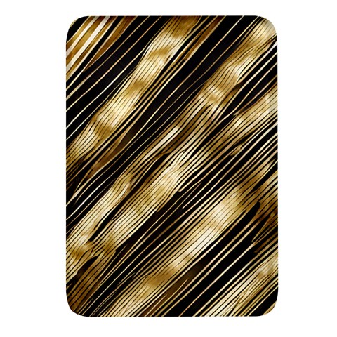 Gold Rush Rectangular Glass Fridge Magnet (4 pack) from ArtsNow.com Front