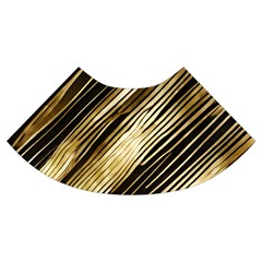 Gold Rush Trumpet Sleeve Cropped Top from ArtsNow.com Cuff Right