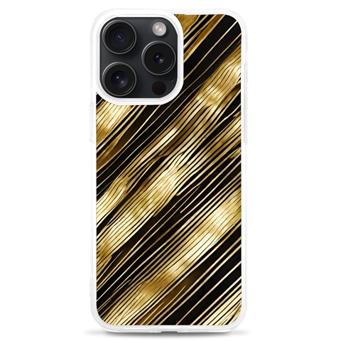 Gold Rush iPhone 15 Pro Max TPU UV Print Case from ArtsNow.com Front