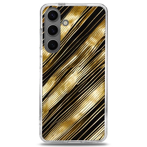 Gold Rush Samsung Galaxy S24 6.2 Inch TPU UV Case from ArtsNow.com Front