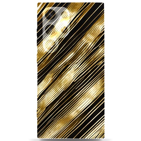 Gold Rush Samsung Galaxy S24 Ultra 6.9 Inch Black TPU UV Case from ArtsNow.com Front