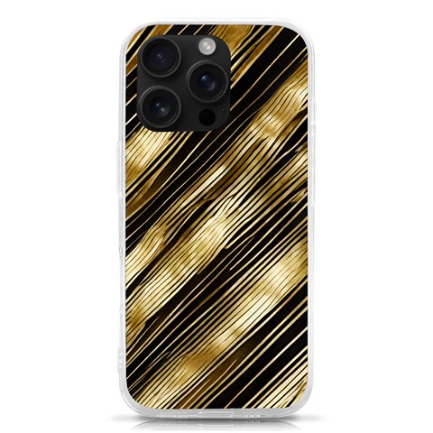 Gold Rush iPhone 16 Pro TPU UV Print Case from ArtsNow.com Front