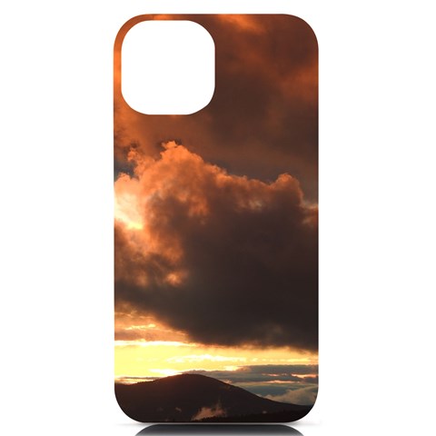 Sunset  iPhone 14 Black UV Print PC Hardshell Case from ArtsNow.com Front