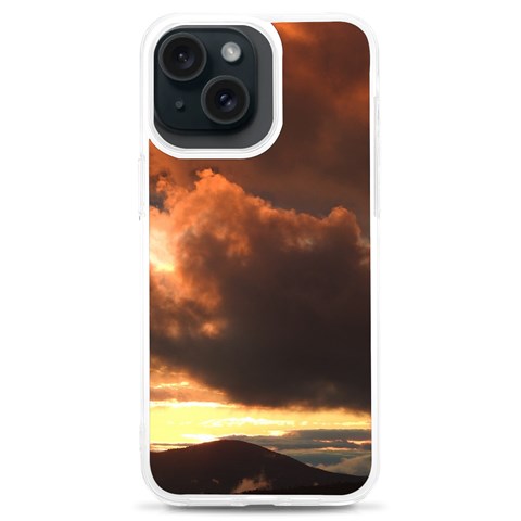 Sunset  iPhone 15 Plus TPU UV Print Case from ArtsNow.com Front