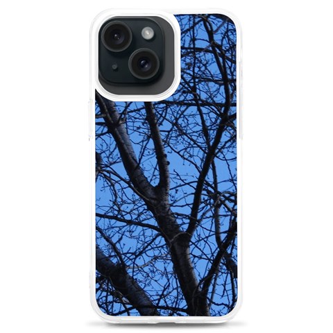 Tree and Blue Skies iPhone 15 Plus TPU UV Print Case from ArtsNow.com Front