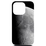 Moon Phone Case iPhone 14 Pro Black UV Print PC Hardshell Case