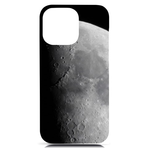 Moon Phone Case iPhone 14 Pro Max Black UV Print PC Hardshell Case from ArtsNow.com Front