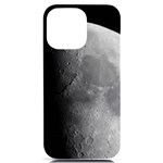 Moon Phone Case iPhone 14 Pro Max Black UV Print PC Hardshell Case