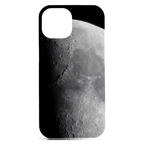 Moon Phone Case iPhone 15 Plus Black UV Print PC Hardshell Case from ArtsNow.com Front