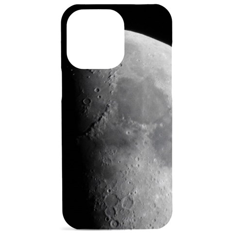 Moon Phone Case iPhone 15 Pro Max Black UV Print PC Hardshell Case from ArtsNow.com Front