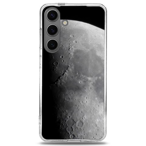 Moon Phone Case Samsung Galaxy S24 6.2 Inch TPU UV Case from ArtsNow.com Front