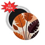 Leaves Boho Monster Nature 2.25  Magnets (10 pack) 