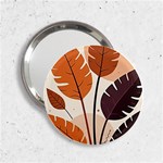 Leaves Boho Monster Nature 2.25  Handbag Mirrors