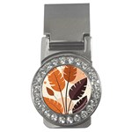 Leaves Boho Monster Nature Money Clips (CZ) 