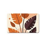 Leaves Boho Monster Nature Magnet (Name Card)