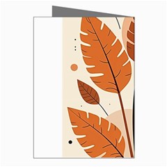 Leaves Boho Monster Nature Greeting Cards (Pkg of 8) from ArtsNow.com Right