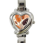 Leaves Boho Monster Nature Heart Italian Charm Watch