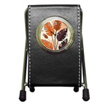 Leaves Boho Monster Nature Pen Holder Desk Clock