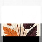 Leaves Boho Monster Nature Rectangular Jigsaw Puzzl