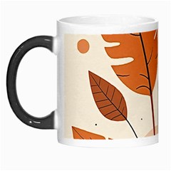 Leaves Boho Monster Nature Morph Mug from ArtsNow.com Left