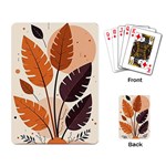 Leaves Boho Monster Nature Playing Cards Single Design (Rectangle)