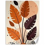 Leaves Boho Monster Nature Canvas 18  x 24 