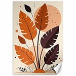 Leaves Boho Monster Nature Canvas 20  x 30 