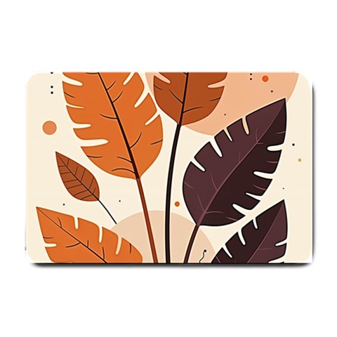 Leaves Boho Monster Nature Small Doormat from ArtsNow.com 24 x16  Door Mat