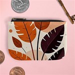 Leaves Boho Monster Nature Mini Coin Purse