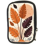 Leaves Boho Monster Nature Compact Camera Leather Case