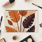 Leaves Boho Monster Nature Cosmetic Bag (Large)