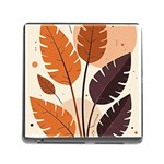 Leaves Boho Monster Nature Memory Card Reader (Square 5 Slot)