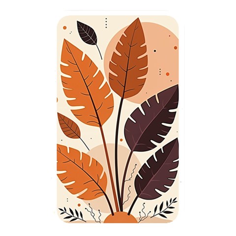 Leaves Boho Monster Nature Memory Card Reader (Rectangular) from ArtsNow.com Front