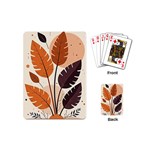 Leaves Boho Monster Nature Playing Cards Single Design (Mini)