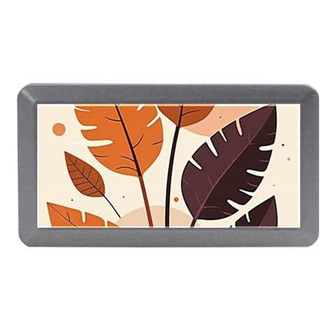 Leaves Boho Monster Nature Memory Card Reader (Mini) from ArtsNow.com Front