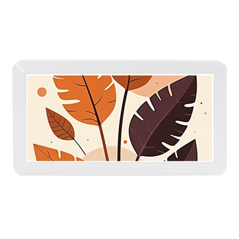 Leaves Boho Monster Nature Memory Card Reader (Mini) from ArtsNow.com Front