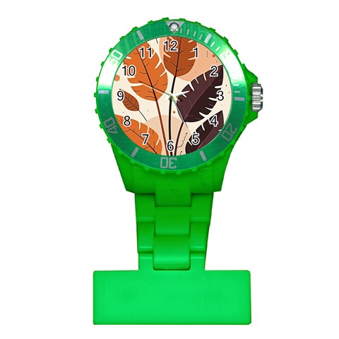 Leaves Boho Monster Nature Plastic Nurses Watch from ArtsNow.com Front