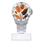 Leaves Boho Monster Nature Plastic Nurses Watch