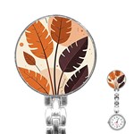 Leaves Boho Monster Nature Stainless Steel Nurses Watch