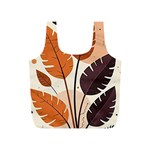 Leaves Boho Monster Nature Full Print Recycle Bag (S)