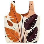 Leaves Boho Monster Nature Full Print Recycle Bag (XL)