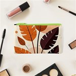 Leaves Boho Monster Nature Cosmetic Bag (XS)